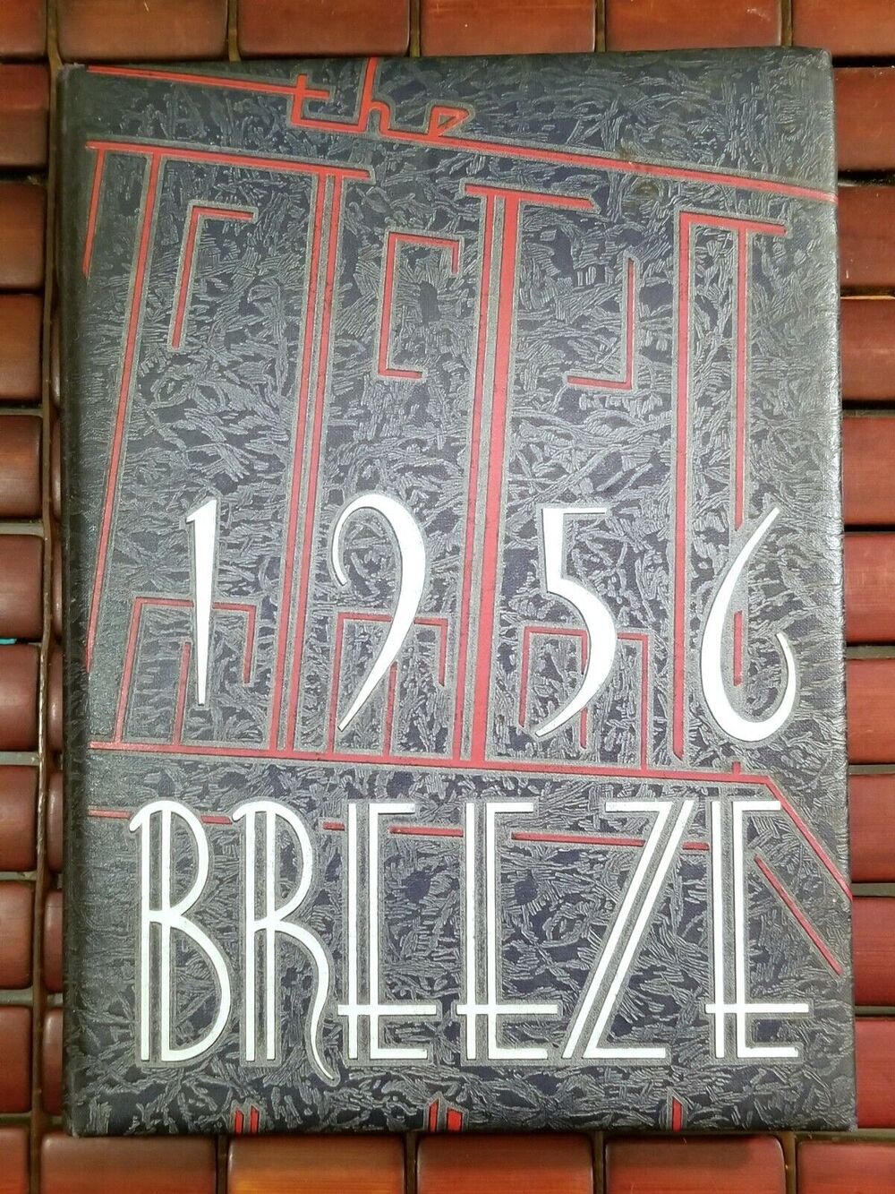 1956 The Breeze Senior  Yearbook Many Signatures Pleasantville High School NJ